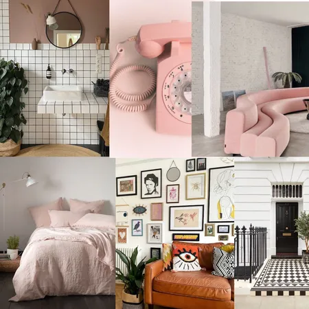 Accented Achromatic Interior Design Mood Board by Daria Pea on Style Sourcebook