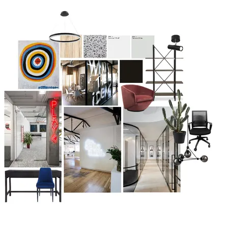 Module 12 - Office Design Interior Design Mood Board by Leesa Chalker on Style Sourcebook