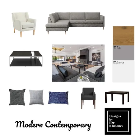 Modern Contemporary Interior Design Mood Board by KB Design Studio on Style Sourcebook