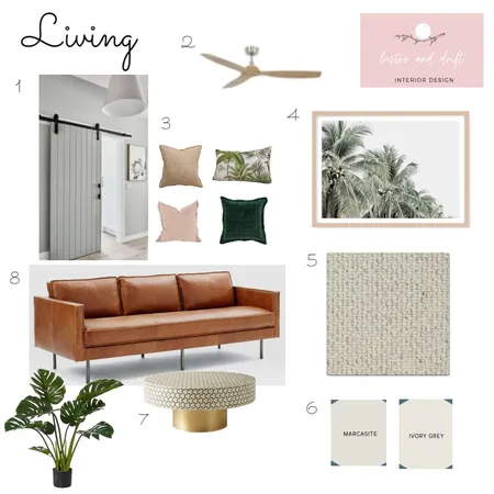 Living Interior Design Mood Board by lustreanddrift on Style Sourcebook