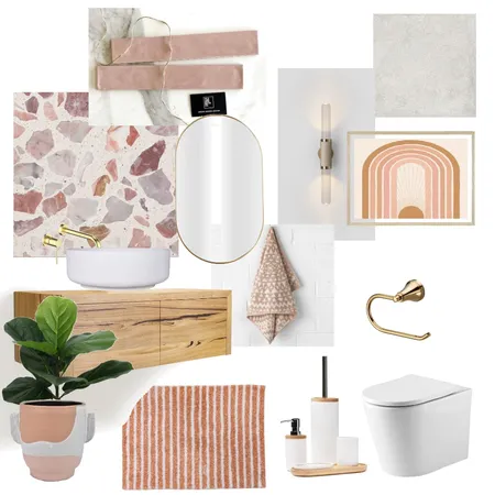 Bathroom, module 9 Interior Design Mood Board by bwall on Style Sourcebook