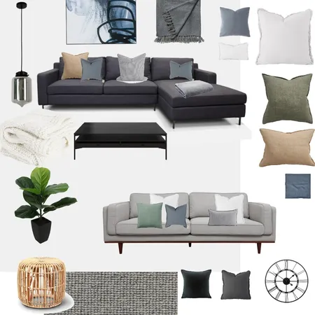 Living Interior Design Mood Board by crystalx on Style Sourcebook