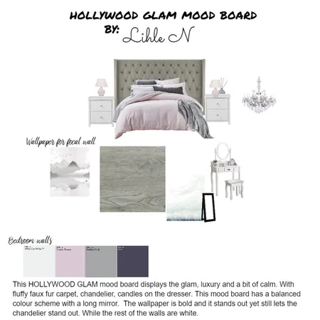HOLLYWOOD GLAM Interior Design Mood Board by Lihle N on Style Sourcebook