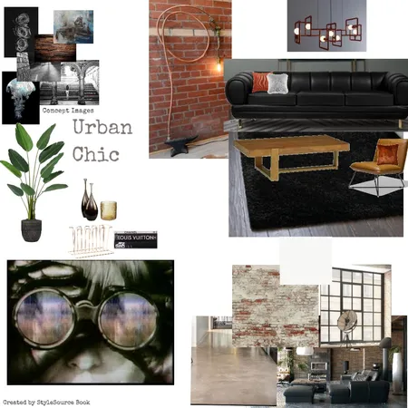 Urban Chick Lounge Interior Design Mood Board by Likah Interior Designs on Style Sourcebook
