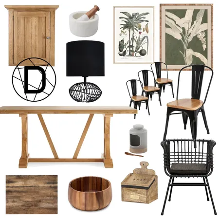 Traditional Dining Interior Design Mood Board by Designingly Co on Style Sourcebook