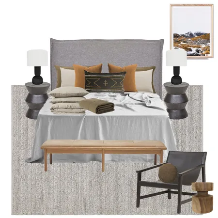 Moina - Bed 6 Interior Design Mood Board by Sophie Scarlett Design on Style Sourcebook