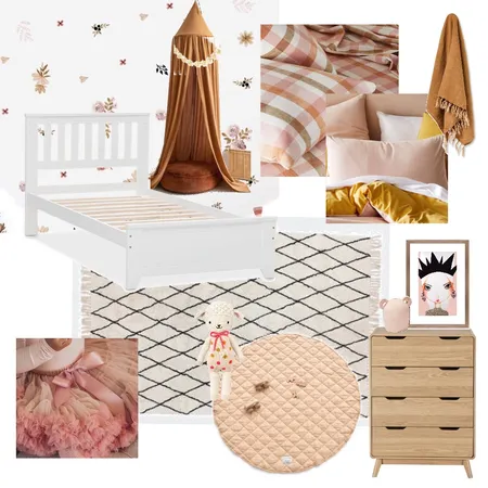 Lucy’s bedroom Interior Design Mood Board by Richmond.home on Style Sourcebook