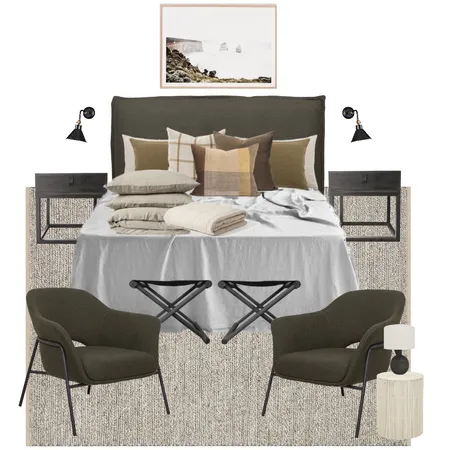 Moina - Bed 3 Interior Design Mood Board by Sophie Scarlett Design on Style Sourcebook