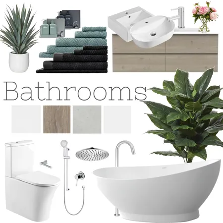 Bathroom Moodbood Interior Design Mood Board by MellyHV on Style Sourcebook