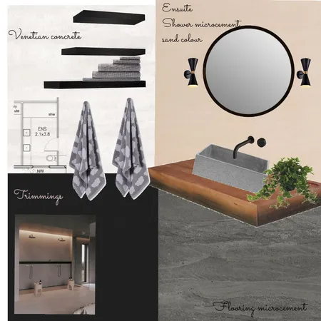Ensuite Interior Design Mood Board by Mam interiors on Style Sourcebook