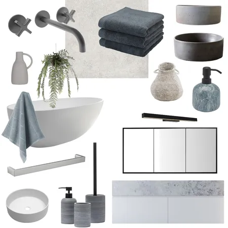 Bathroom Interior Design Mood Board by crystalx on Style Sourcebook