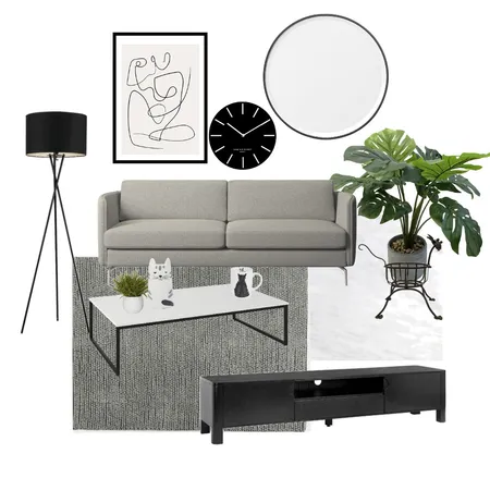 Lounge Room Interior Design Mood Board by gabid on Style Sourcebook