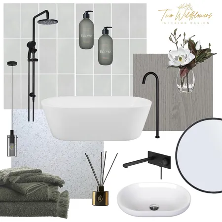Hobart Bathroom Interior Design Mood Board by Two Wildflowers on Style Sourcebook