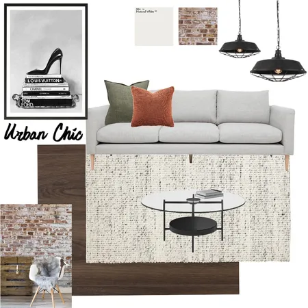 Urban Chic Interior Design Mood Board by Tomarchio Designs on Style Sourcebook