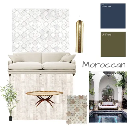 Moroccan 2 Interior Design Mood Board by Tomarchio Designs on Style Sourcebook