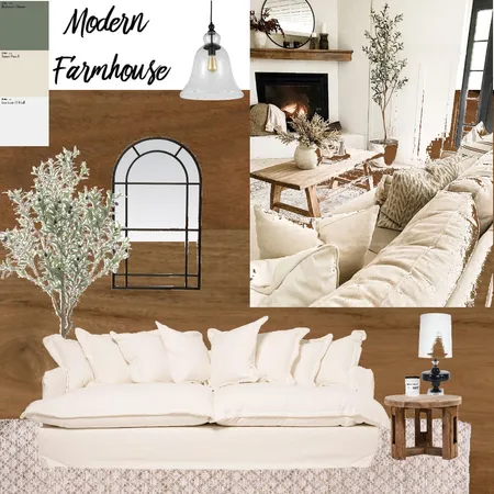 Modern Farmhouse Interior Design Mood Board by Claire Fitzpatrick on Style Sourcebook
