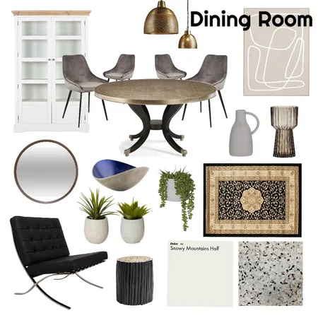 Dining Room Interior Design Mood Board by Ezekiel Apaina on Style Sourcebook