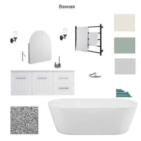 Ванная Interior Design Mood Board by Юлия Александрова on Style Sourcebook