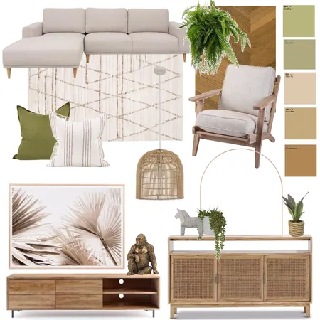 Bohemian Living Room 3 Interior Design Mood Board by sarahmihaela on Style Sourcebook