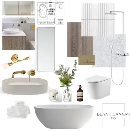 BJ Master Bathroom 2 Interior Design Mood Board by joanneho on Style Sourcebook