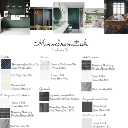 Monochromatisch Interior Design Mood Board by Petrazd on Style Sourcebook