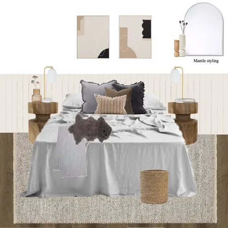 King St - Bedroom 2 Interior Design Mood Board by Sophie Scarlett Design on Style Sourcebook