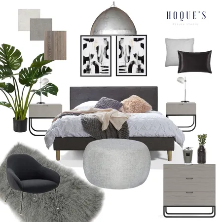 Bedroom - Module 9 Interior Design Mood Board by Nilufa Hoque on Style Sourcebook