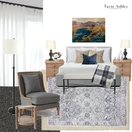 Contemporary Farmhouse Master Interior Design Mood Board by Tayte Ashley on Style Sourcebook