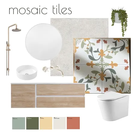 mosaic tiles Interior Design Mood Board by mimiisgood on Style Sourcebook