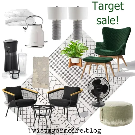 Target July Sale Interior Design Mood Board by Twist My Armoire on Style Sourcebook