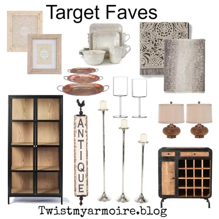 Target faves Interior Design Mood Board by Twist My Armoire on Style Sourcebook