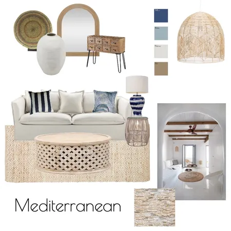 Mediterranean Interior Design Mood Board by Tahlia Besley on Style Sourcebook