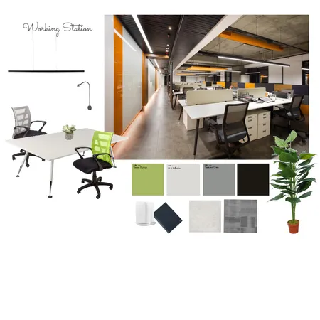workstation Interior Design Mood Board by Jesslyn lai on Style Sourcebook