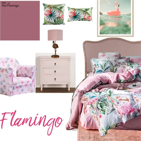 flamingo Interior Design Mood Board by ebarry25 on Style Sourcebook