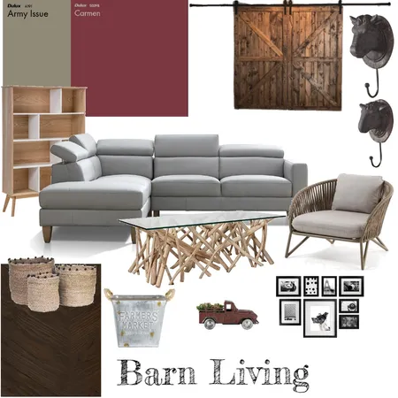 barn living Interior Design Mood Board by ebarry25 on Style Sourcebook
