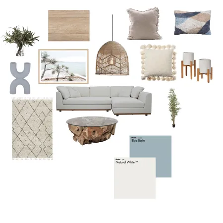 Beach Living room Interior Design Mood Board by LaNiyah123 on Style Sourcebook
