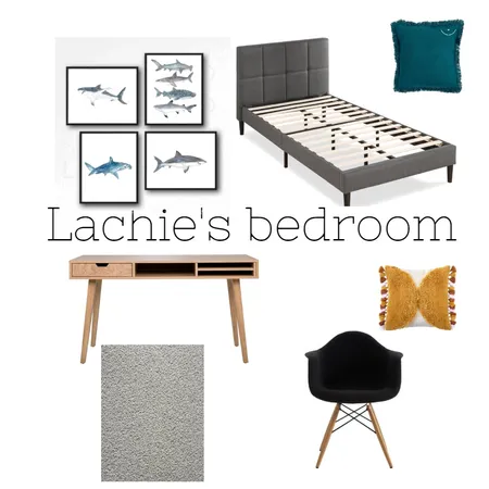 Lachie's bedroom Interior Design Mood Board by ilovestyle on Style Sourcebook