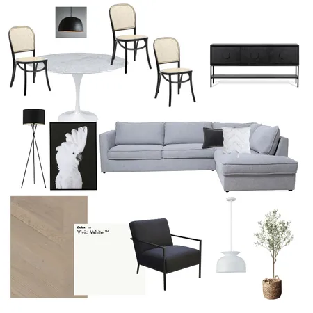 Family/ Casual Dining Interior Design Mood Board by Lisa on Style Sourcebook