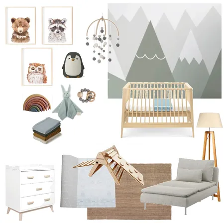 Nursery Interior Design Mood Board by AgneSma on Style Sourcebook