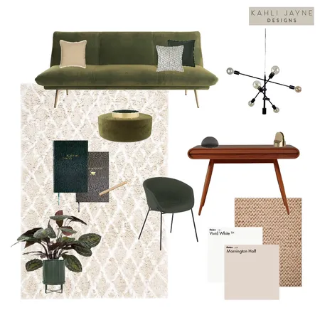 Colonial Luxe study Interior Design Mood Board by Kahli Jayne Designs on Style Sourcebook