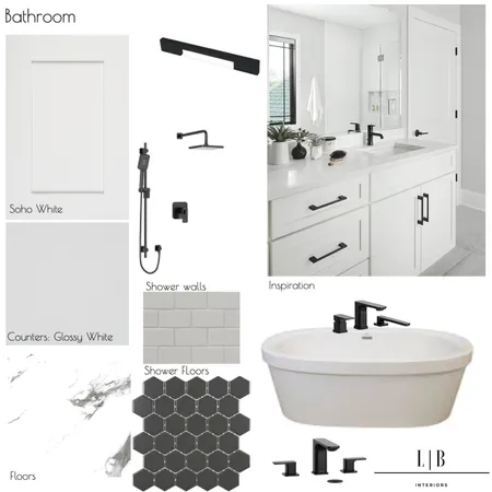Beatrice Bathroom Interior Design Mood Board by Lb Interiors on Style Sourcebook