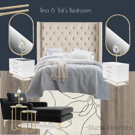 Tina & Taf's Bedroom 3 Interior Design Mood Board by Nuria on Style Sourcebook