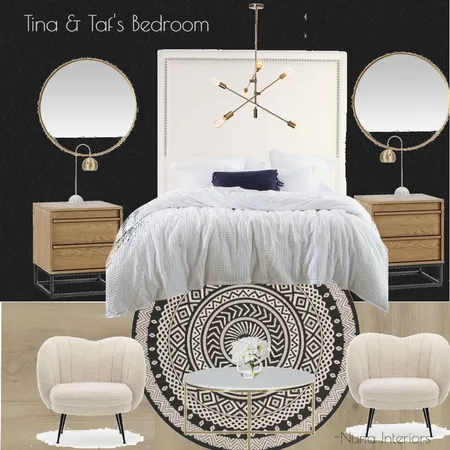 Tina and Taf's Bedroom 2 Interior Design Mood Board by Nuria on Style Sourcebook