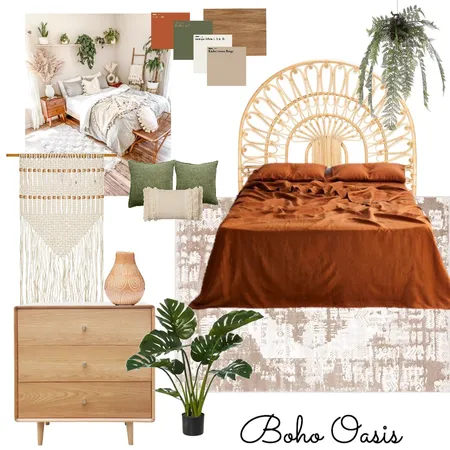 Boho Oasis Interior Design Mood Board by melodywollf on Style Sourcebook