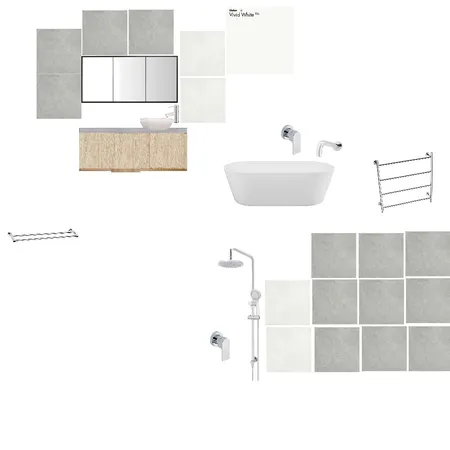 main bathroom Interior Design Mood Board by coastal hills on Style Sourcebook