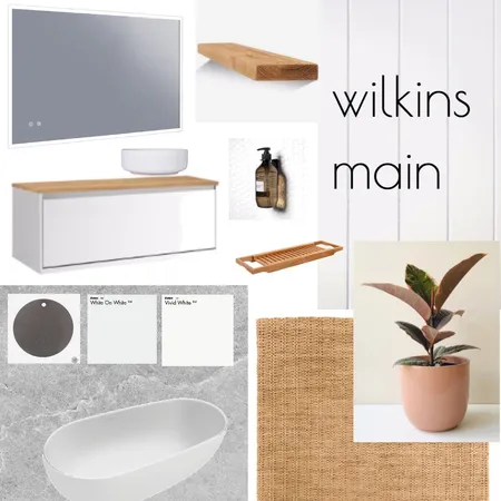 Wilkins main bathroom final Interior Design Mood Board by Dimension Building on Style Sourcebook