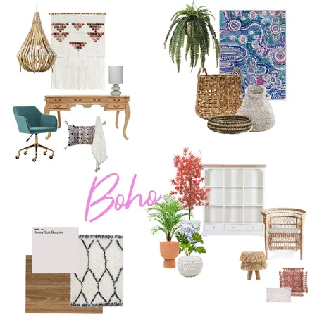 Boho Interior Design Mood Board by Nicholas Spencer on Style Sourcebook