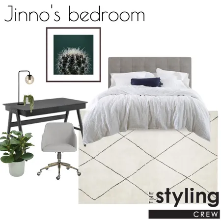 Jinno's Bedroom Interior Design Mood Board by The Styling Crew on Style Sourcebook