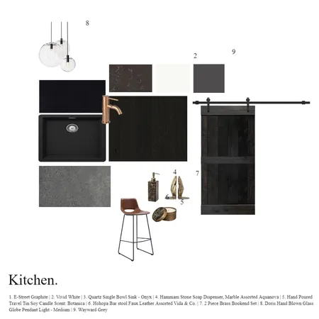 kitchen Interior Design Mood Board by ZJR on Style Sourcebook