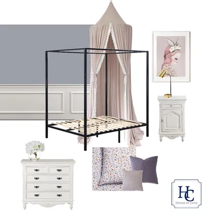 Girls Bedroom 2 Interior Design Mood Board by House of Cove on Style Sourcebook
